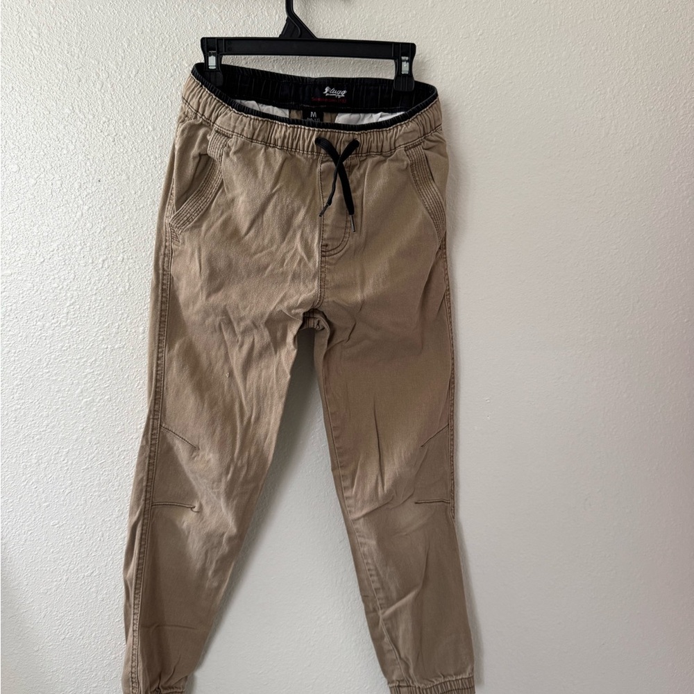 Plugg Kids Tan Joggers